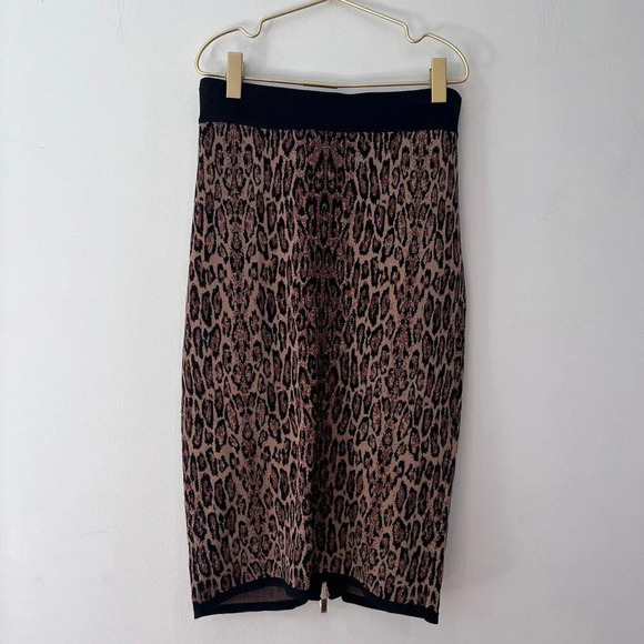 Cache leopard double zip skirt - Picture 5 of 6